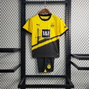 Kit de Uniforme Infantil do Borussia Dortmund I 2023-2024