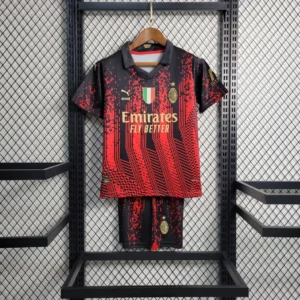 Kit de Uniforme Infantil do Milan EE 2023-2024