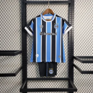 Kit de Uniforme Infantil do Grêmio I 2023-2024
