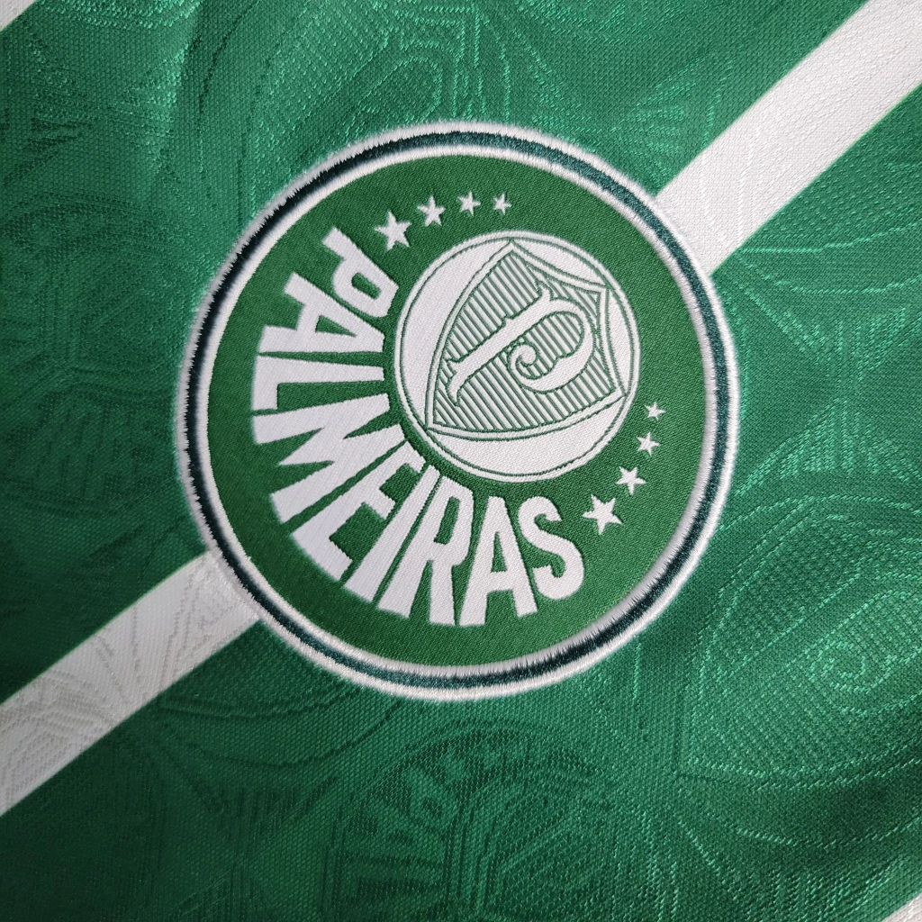 Camisa do Palmeiras Manga Longa Retrô 1993-1994 Camisa do Palmeiras Manga Longa Retrô 1993-1994