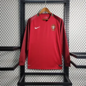 Camisa do Portugal Manga Longa Retrô 2016-2017