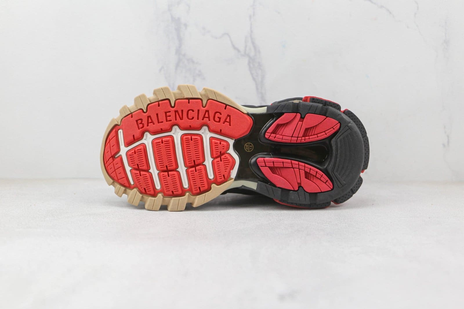 Balenciaga Track Black Grey Red Balenciaga Track Black Grey Red