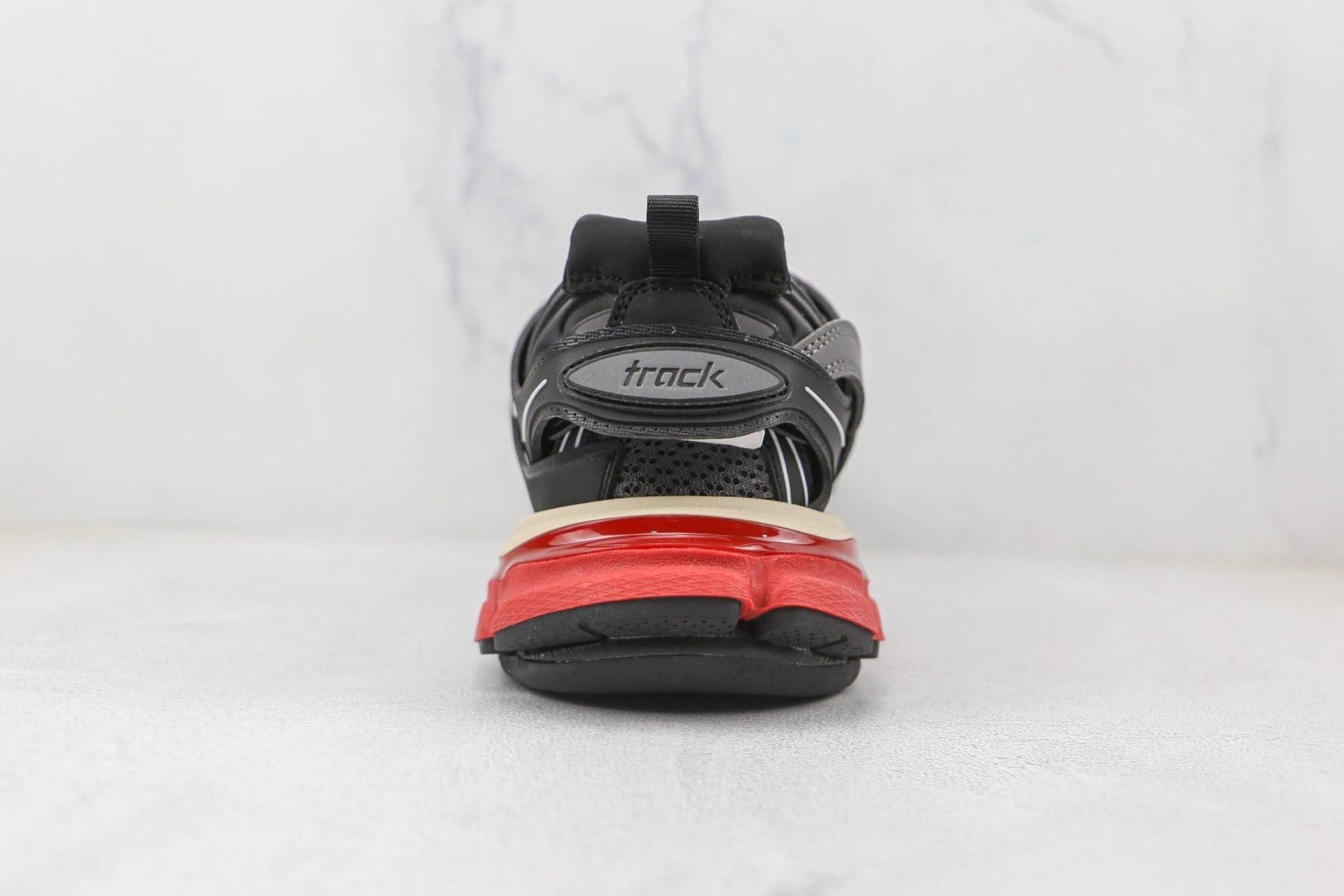 Balenciaga Track Black Grey Red Balenciaga Track Black Grey Red