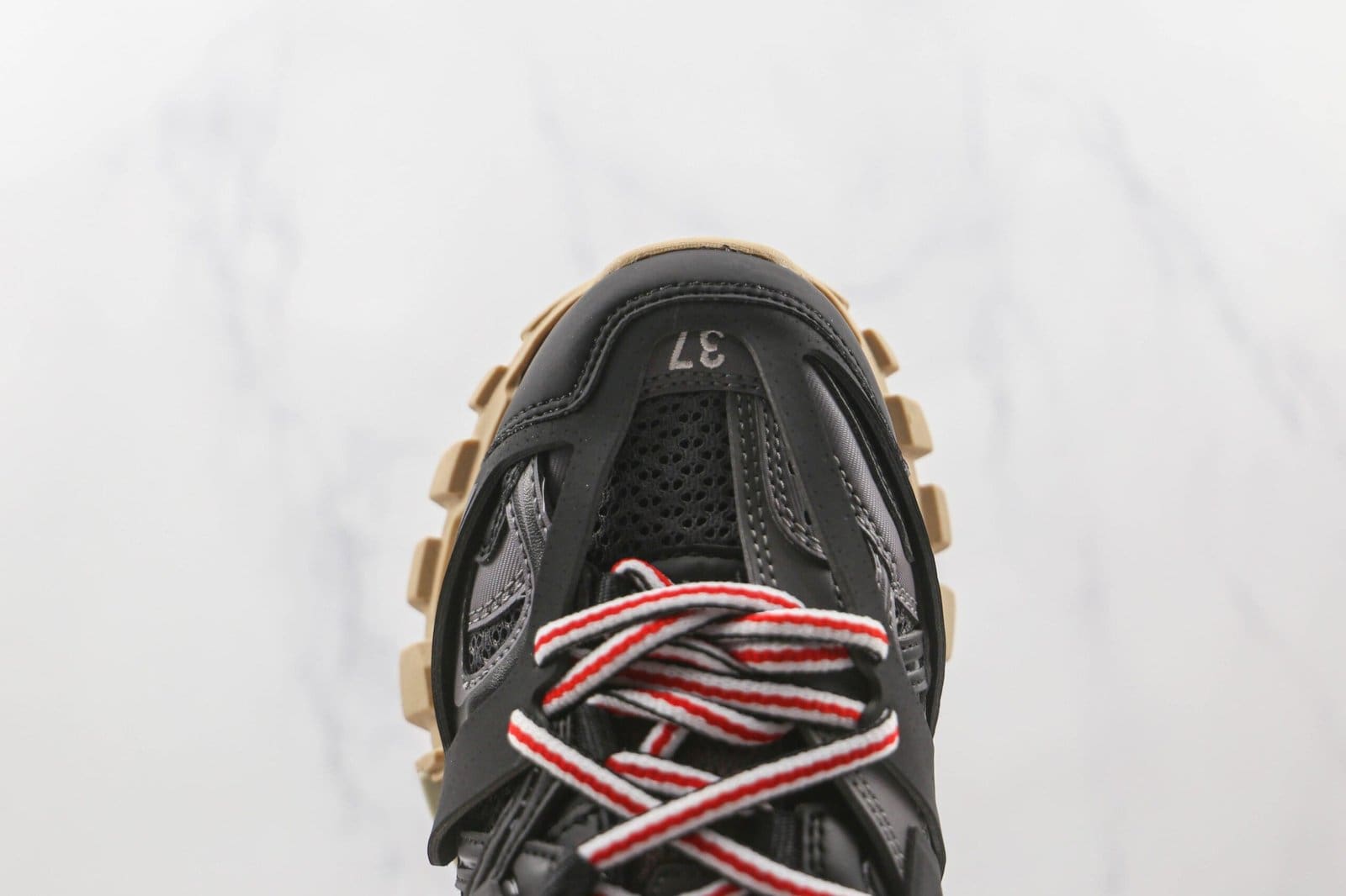 Balenciaga Track Black Grey Red Balenciaga Track Black Grey Red