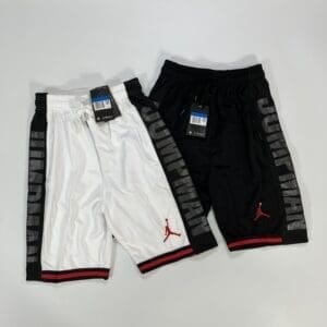 Bermudas do Jordan Branca e Preta