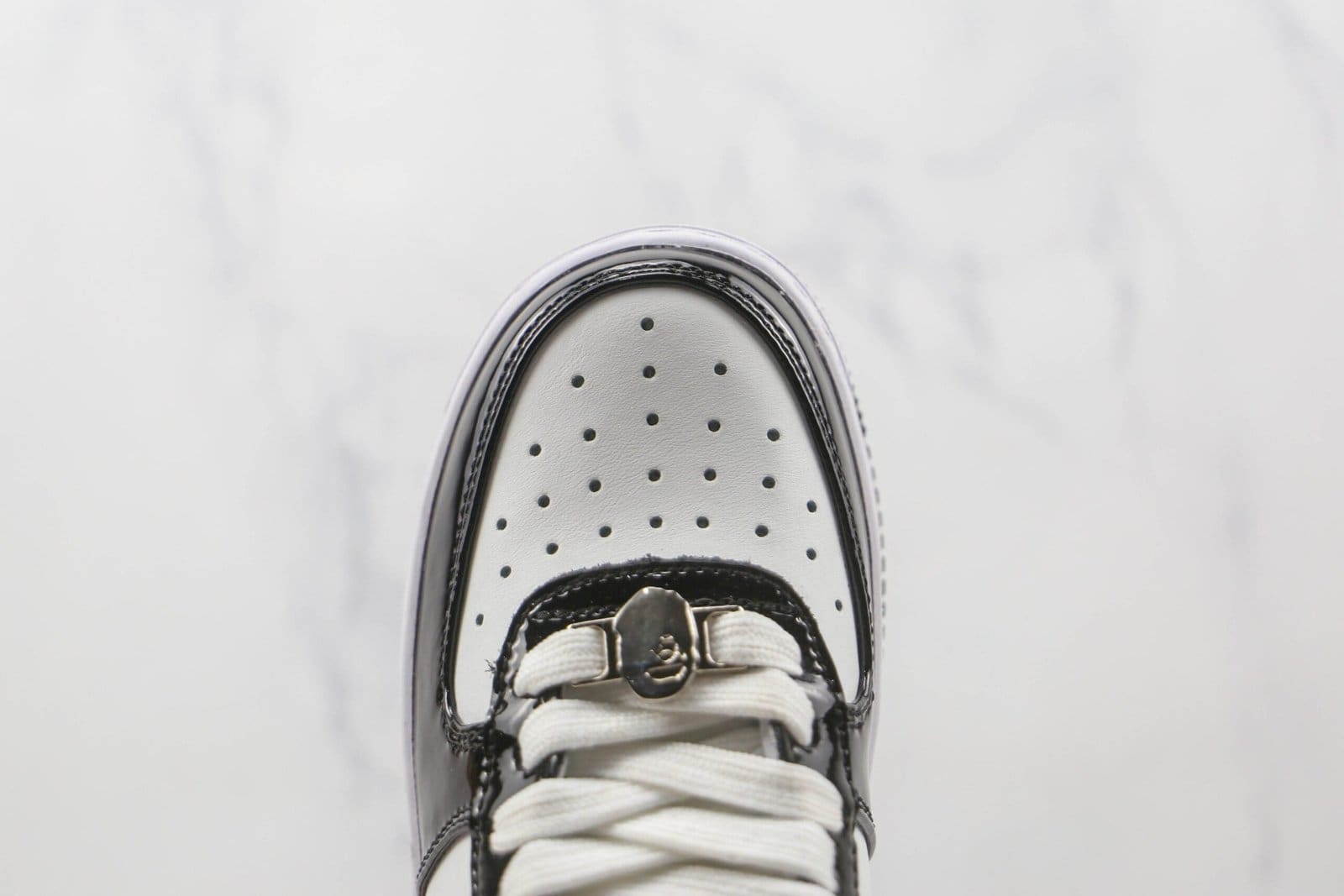 Bape Sta Patent Black White Bape Sta Patent Black White