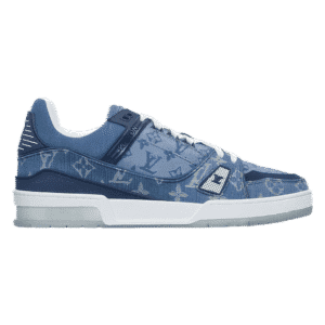 Louis Vuitton Trainer Sneaker Denim Monogram