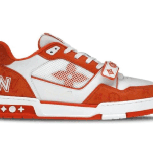Louis Vuitton Trainer Monogram Denim Orange