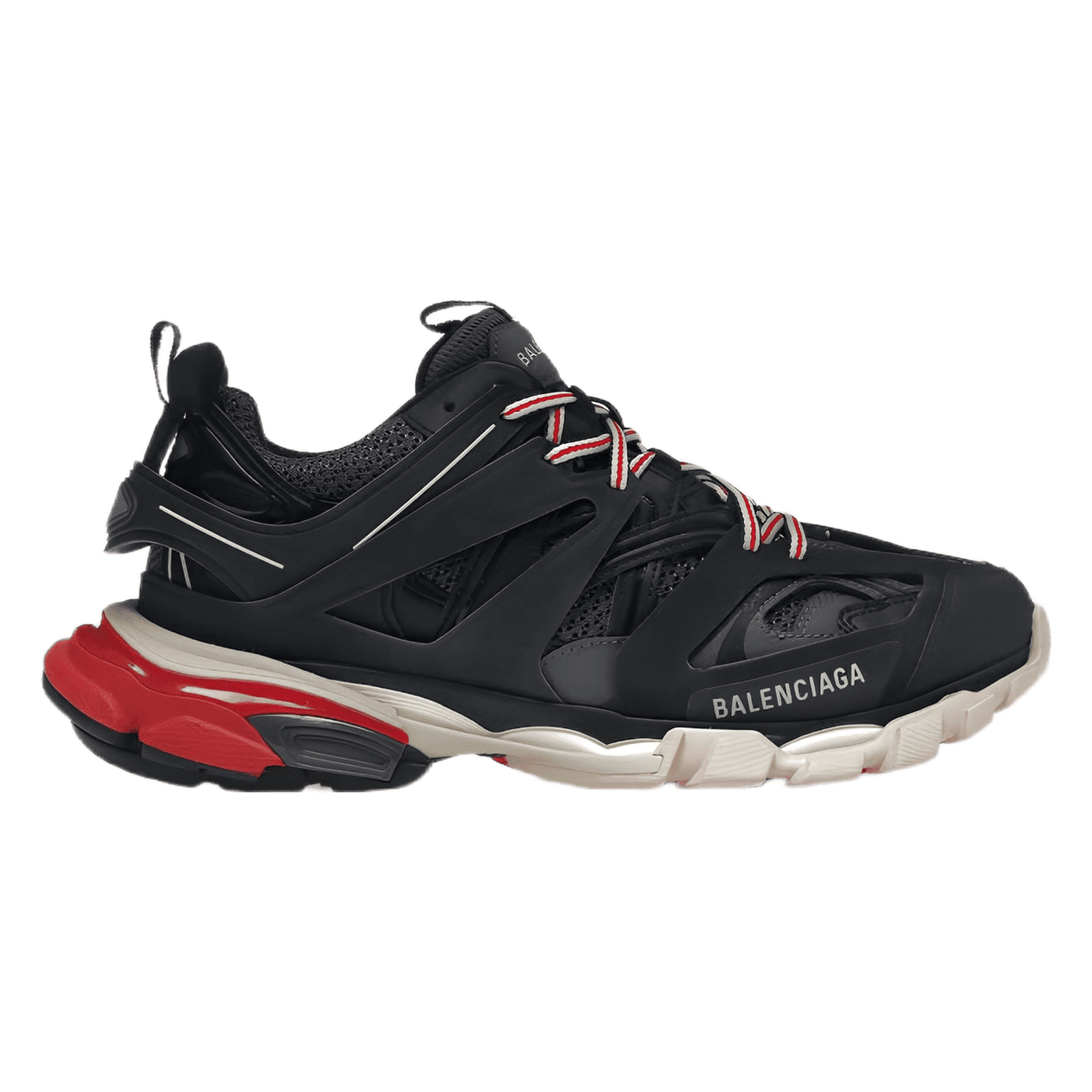 Balenciaga Track Black Grey Red Balenciaga Track Black Grey Red