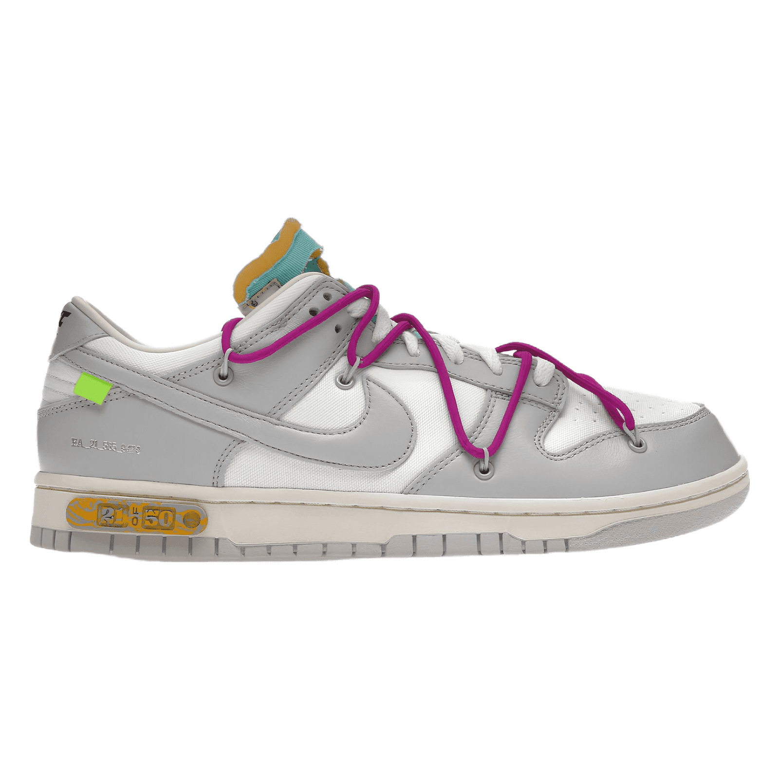 Nike Dunk Low Off White Lot 21 of 50 Nike Dunk Low Off White Lot 21 of 50