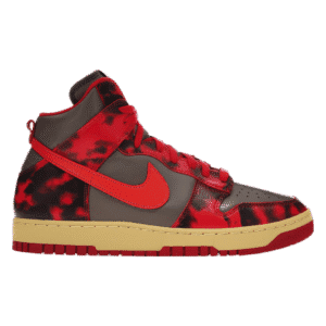 Nike Dunk High Red Acid Wash