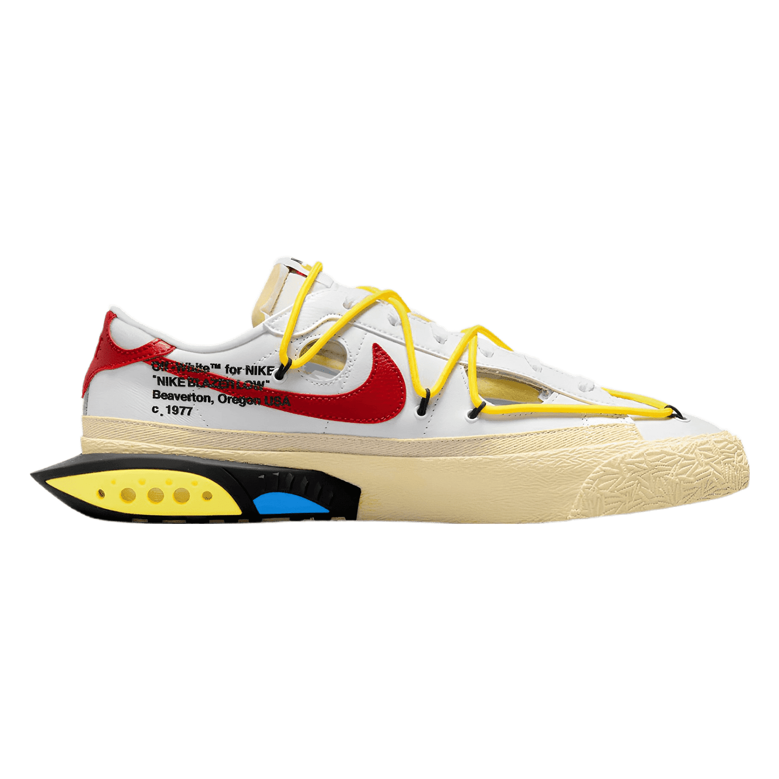 Nike Blazer Low Off-White University Red Nike Blazer Low Off-White University Red