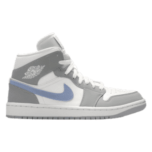 Jordan 1 Mid Wolf Grey Aluminum