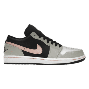 Jordan 1 Low Black Grey Pink
