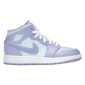 Jordan 1 Mid Purple Aqua
