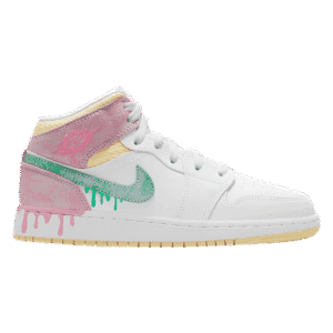Jordan 1 Mid Paint Drip