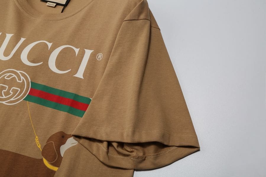 Camiseta Gucci Dachshund Camiseta Gucci Dachshund