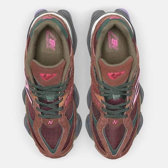 New Balance 9060 Burgundy Pink New Balance 9060 Burgundy Pink