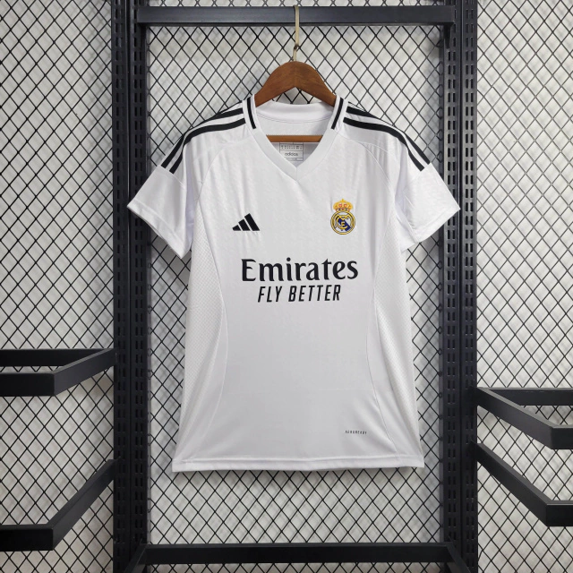 Camisa do Real Madrid Feminina I 2024-2025 Camisa do Real Madrid Feminina I 2024-2025
