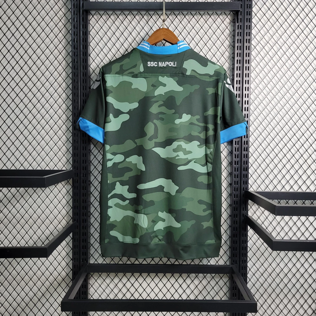 Camisa do Napoli Retrô 2013-2014 Camisa do Napoli Retrô 2013-2014