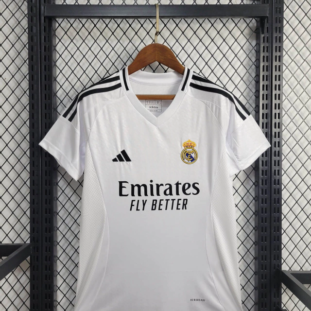 Camisa do Real Madrid Feminina I 2024-2025 Camisa do Real Madrid Feminina I 2024-2025