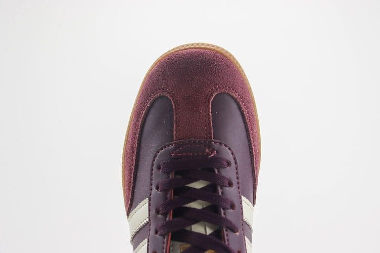 Adidas Samba OG Maroon Gold Metallic Adidas Samba OG Maroon Gold Metallic
