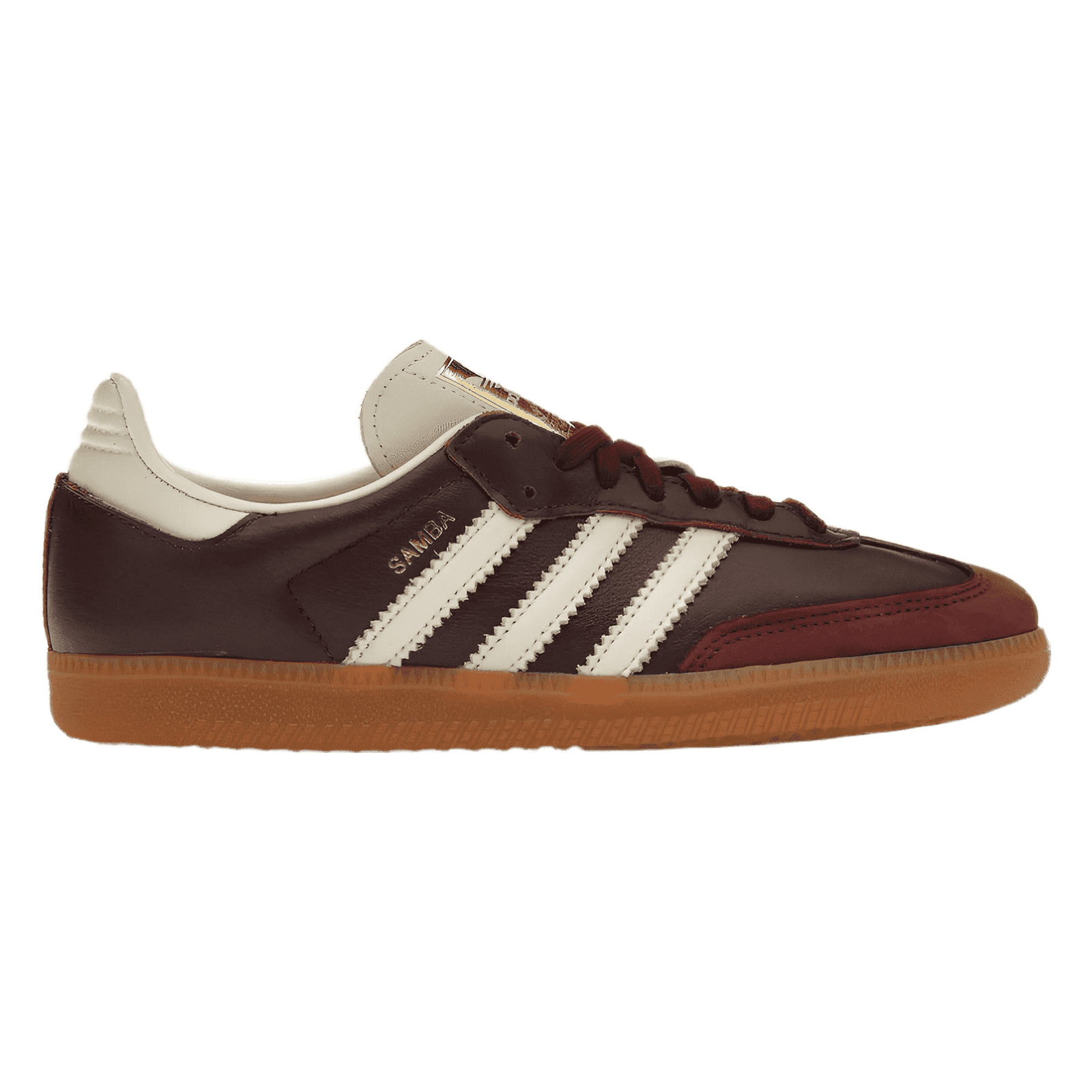 Adidas Samba OG Maroon Gold Metallic Adidas Samba OG Maroon Gold Metallic