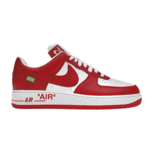 Louis Vuitton Nike Air Force 1 Low By Virgil Abloh White Red