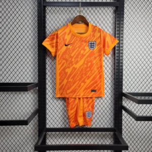 Kit de Uniforme Infantil da Inglaterra Goleiro 2024-2025
