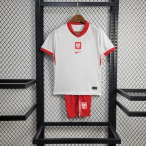 Kit de Uniforme Infantil da Polônia I 2024-2025