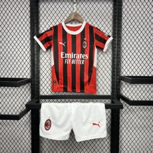 Kit de Uniforme Infantil do Milan I 2024-2025