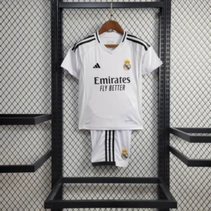 Kit de Uniforme Infantil do Real Madrid I 2024-2025