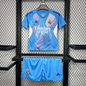 Kit de Uniforme Infantil do Real Madrid Goleiro 2024-2025