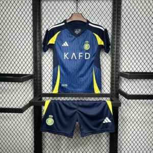 Kit de Uniforme Infantil do Al-Nassr II 2024-2025