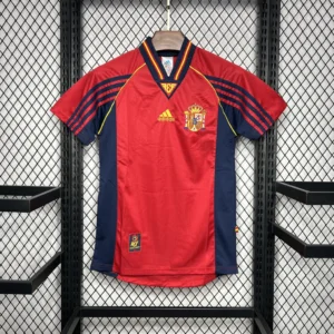 Camisa da Espanha Retrô 1998-1999