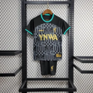 Kit de Uniforme Infantil do Liverpool EE 2024-2025