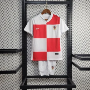 Kit de Uniforme Infantil da Croácia 2024-2025