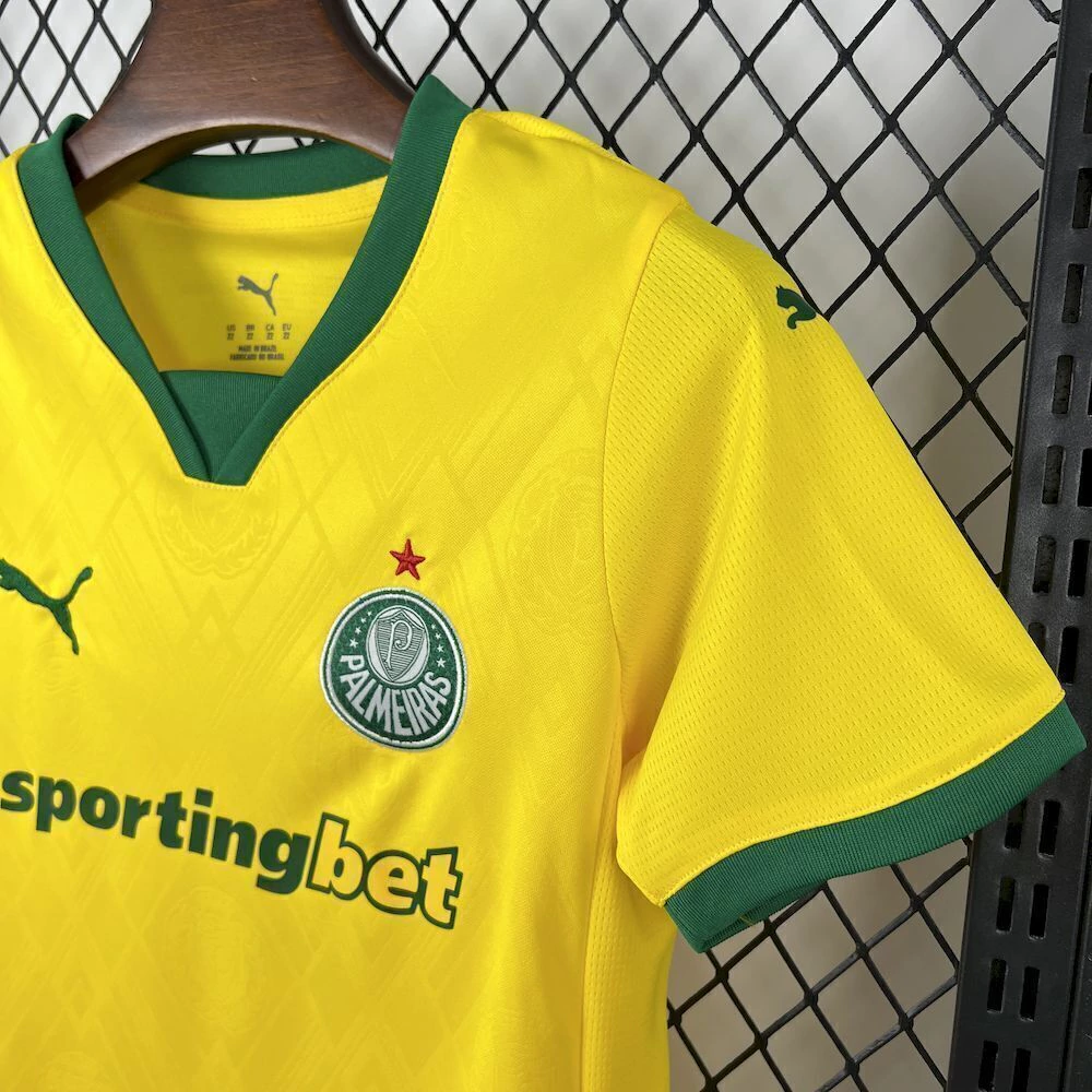 Kit de Uniforme Infantil do Palmeiras III 2025-2026 Kit de Uniforme Infantil do Palmeiras III 2025-2026