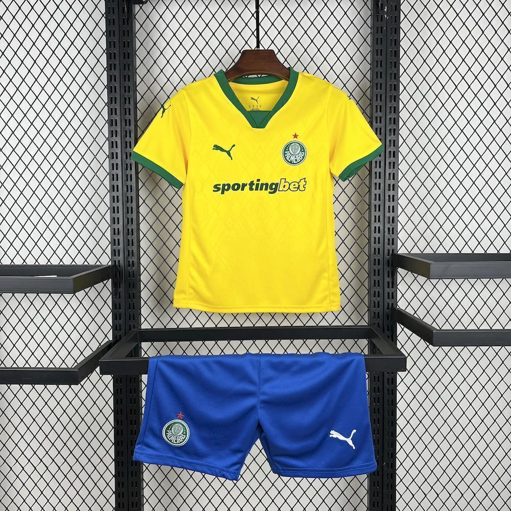 Kit de Uniforme Infantil do Palmeiras III 2025-2026 Kit de Uniforme Infantil do Palmeiras III 2025-2026